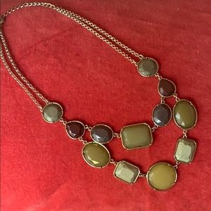 Jewel-Toned Layer Necklace